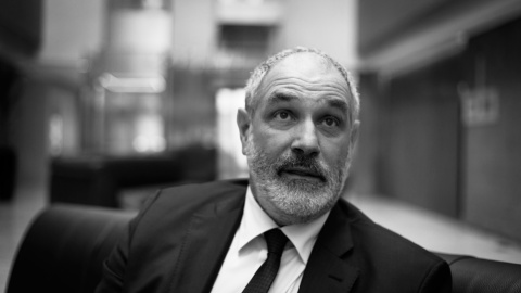 Andoni Zubizarreta, en un momento de la entrevista. REPORTAJE FOTOGRÁFICO: JAIRO VARGAS Andoni Zubizarreta, en un momento de la entrevista. REPORTAJE FOTOGRÁFICO: JAIRO VARGAS