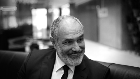 Andoni Zubizarreta, en un momento de la entrevista. REPORTAJE FOTOGRÁFICO: JAIRO VARGAS Andoni Zubizarreta, en un momento de la entrevista. REPORTAJE FOTOGRÁFICO: JAIRO VARGAS