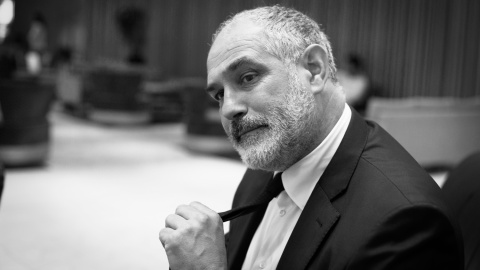 Andoni Zubizarreta, en un momento de la entrevista. REPORTAJE FOTOGRÁFICO: JAIRO VARGAS Andoni Zubizarreta, en un momento de la entrevista. REPORTAJE FOTOGRÁFICO: JAIRO VARGAS