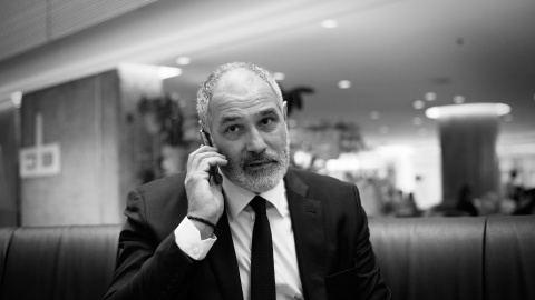 Andoni Zubizarreta, en un momento de la entrevista. REPORTAJE FOTOGRÁFICO: JAIRO VARGAS Andoni Zubizarreta, en un momento de la entrevista. REPORTAJE FOTOGRÁFICO: JAIRO VARGAS