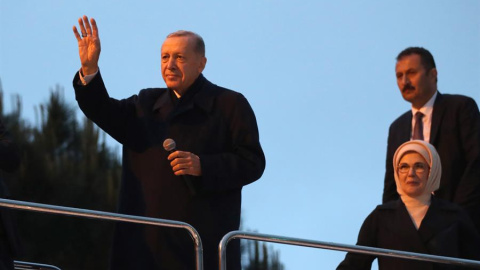 28/05/2023 - Erdogan en Estambul durante las elecciones 28/05/2023 - Erdogan en Estambul durante las elecciones