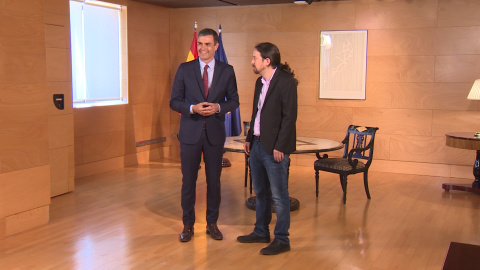 Iglesias comunica a Sánchez que renuncia a estar en el Gobierno Iglesias comunica a Sánchez que renuncia a estar en el Gobierno
