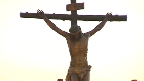 La Legión traslada el Cristo de la Buena Muerte en Málaga La Legión traslada el Cristo de la Buena Muerte en Málaga
