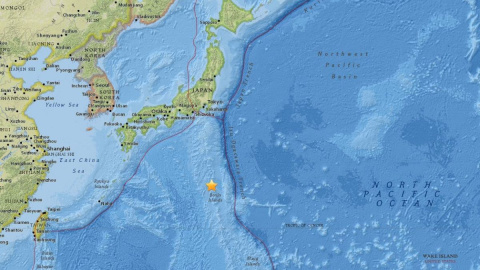 Un terremoto de 8,5 grados golpea Japón sin alerta de tsunami. Un terremoto de 8,5 grados golpea Japón sin alerta de tsunami.