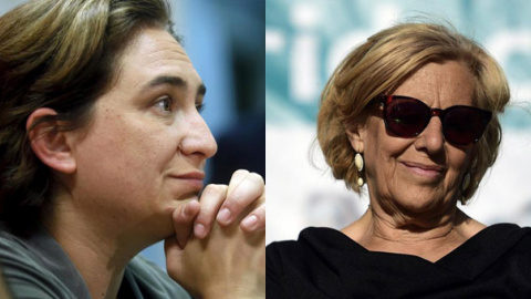 Las regidoras de Barcelona, Ada Colau, y Madrid, Manuela Carmena, son dos grandes ejemplos de los llamados 'alcaldes del cambio'. Las regidoras de Barcelona, Ada Colau, y Madrid, Manuela Carmena, son dos grandes ejemplos de los llamados 'alcaldes del cambio'.