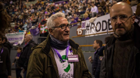 Había muchos rostros conocidos en la Asamblea Vistalegre II, entre ellos el de Diego Cañamero. | JAIRO VARGAS Había muchos rostros conocidos en la Asamblea Vistalegre II, entre ellos el de Diego Cañamero. | JAIRO VARGAS