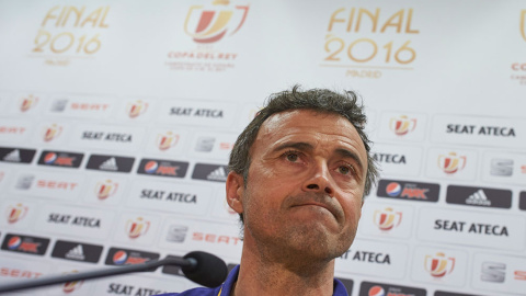 El entrenador del FC Barcelona, Luis Enrique. EFE El entrenador del FC Barcelona, Luis Enrique. EFE