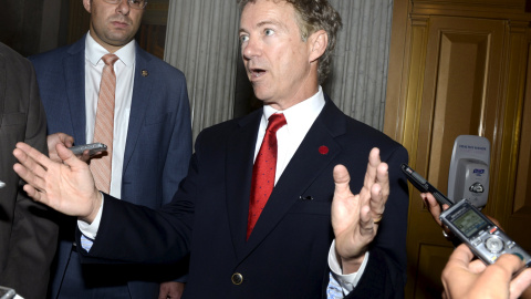 El senador estadounidense Rand Paul. - REUTERS El senador estadounidense Rand Paul. - REUTERS