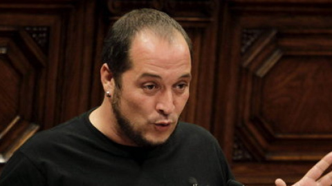 El portavoz de la CUP, David Fernández. Efe / Toni Albir El portavoz de la CUP, David Fernández. Efe / Toni Albir