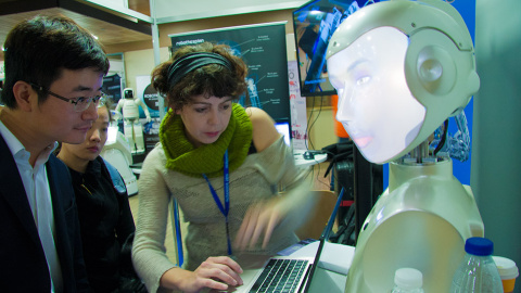 Los robots humanoides más avanzados, de visita en Madrid // CHRISTIAN GONZÁLEZ