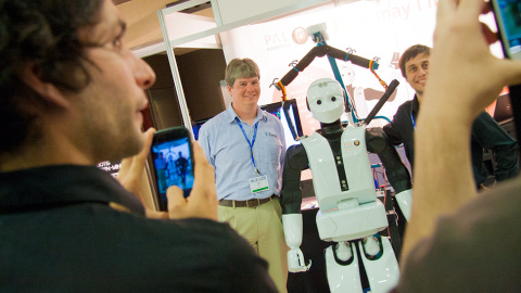 Los robots humanoides más avanzados, de visita en Madrid // CHRISTIAN GONZÁLEZ