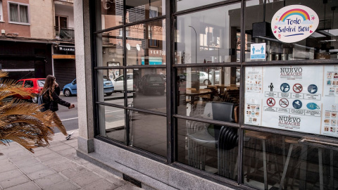 Un bar en el barrio toledano de Dana Teresa.