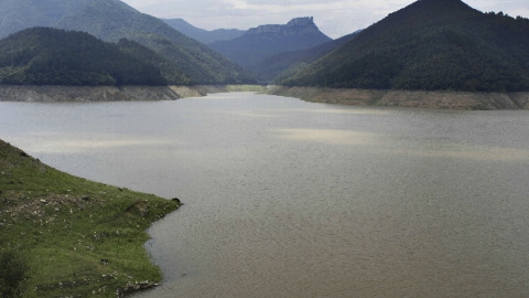 El embalse de Susqueda en Girona. El embalse de Susqueda en Girona.