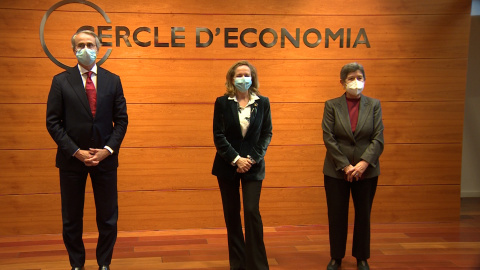 Nadia Calviño en el Círculo de Economía Nadia Calviño en el Círculo de Economía