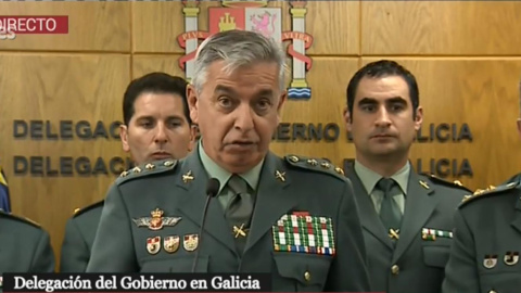 En dicha comparecencia han intervenido el coronel jefe de la Comandancia de A Coruña y el coronel jefe de la Unidad Central Operativa (UCO), junto con el delegado del Gobierno en Galicia. En dicha comparecencia han intervenido el coronel jefe de la Comandancia de A Coruña y el coronel jefe de la Unidad Central Operativa (UCO), junto con el delegado del Gobierno en Galicia.