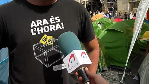 El Ayuntamiento de Barcelona planea hacer compatibles la acampada independentista y la MercÃ¨