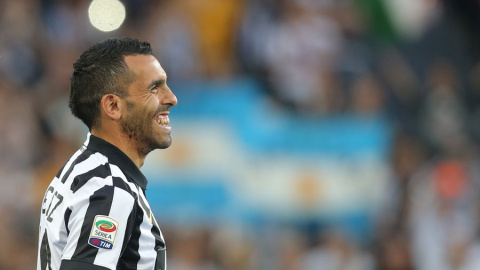 Tévez, en un partido reciente con la Juventus. MARCO BERTORELLO / AFP Tévez, en un partido reciente con la Juventus. MARCO BERTORELLO / AFP