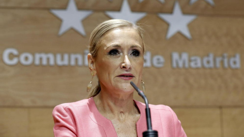 Cristina Cifuentes, presidenta de la Comunidad de Madrid.- EFE Cristina Cifuentes, presidenta de la Comunidad de Madrid.- EFE