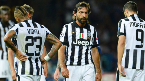 Andrea Pirlo, de la Juventus, durante el encuentro.- ANDREAS GEBERT (EFE)