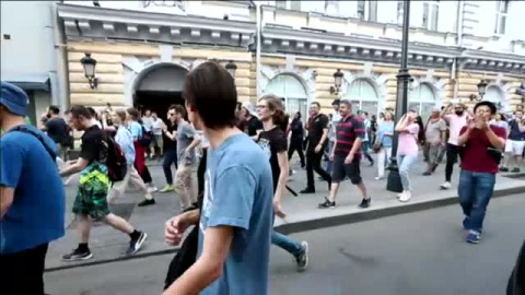 Mas de 1.300 detenidos en Moscú en la mayor protesta polÃtica de los últimos años en Rusia Mas de 1.300 detenidos en Moscú en la mayor protesta polÃtica de los últimos años en Rusia