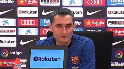 Valverde: "Andrés se merecería que todo el estadio le hiciera un pasillo" Valverde: "Andrés se merecería que todo el estadio le hiciera un pasillo"