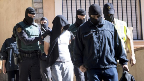 Yihadista detenido por propaganda del ISIS. Foto de archivo - EFE Yihadista detenido por propaganda del ISIS. Foto de archivo - EFE