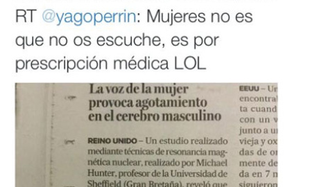 Uno de los tuits de Ubis. Uno de los tuits de Ubis.