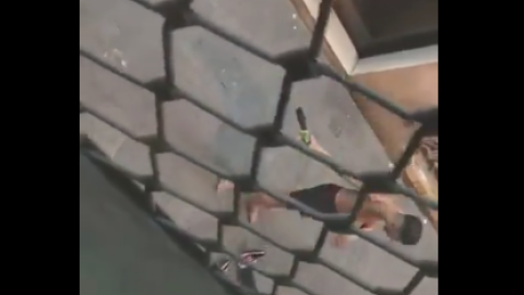 Agresión a machetazos en el barrio del Raval, Barcelona. Agresión a machetazos en el barrio del Raval, Barcelona.