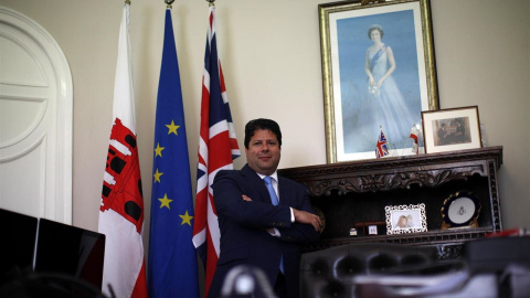 El ministro principal de Gibraltar, Fabian Picardo. /JON NAZCA-REUTERS El ministro principal de Gibraltar, Fabian Picardo. /JON NAZCA-REUTERS