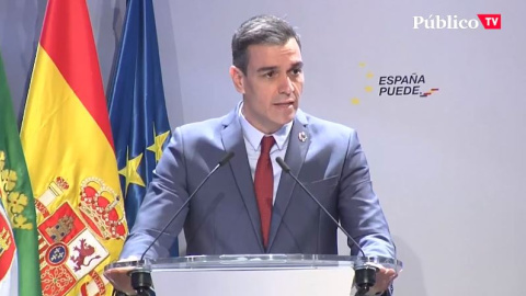 Pedro Sánchez: "En una democracia plena es inadmisible la violencia" Pedro Sánchez: "En una democracia plena es inadmisible la violencia"
