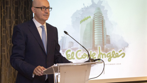 Jesús Nuño de la Rosa, presidente de El Corte Inglés en el 'roadshow' de la emisión de bonos Jesús Nuño de la Rosa, presidente de El Corte Inglés en el 'roadshow' de la emisión de bonos