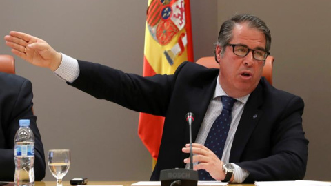El director de la DGT, Gregorio Serrano, hace unos días. EFE/JJ GUILLÉN El director de la DGT, Gregorio Serrano, hace unos días. EFE/JJ GUILLÉN