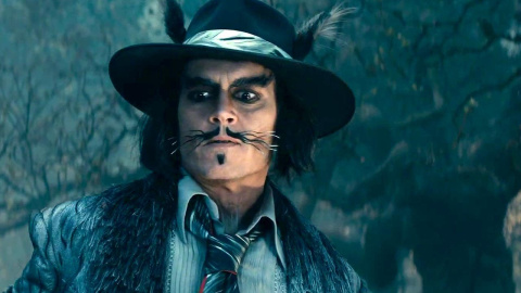 Johnny Depp en EL LOBO EN 'INTO THE WOODS'