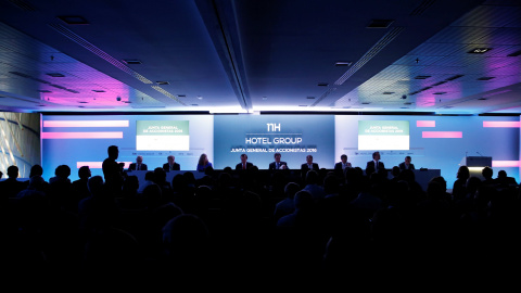 Imagen de la junta de accionistas de NH Hotel Group. REUTERS Imagen de la junta de accionistas de NH Hotel Group. REUTERS