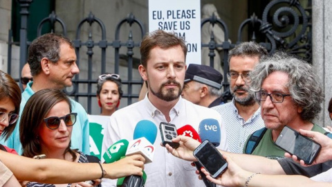 04.07.2019 / El portavoz Adrián Fernández (Greenpeace), en una imagen de archivo. Ricardo Rubio - Europa Press 04.07.2019 / El portavoz Adrián Fernández (Greenpeace), en una imagen de archivo. Ricardo Rubio - Europa Press