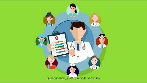 Enfermeras con cofia y minifalda, médicos con fonendo Enfermeras con cofia y minifalda, médicos con fonendo