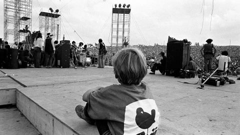 Instantánea del Woodstock original en 1969. / Woodstock 50 (Facebook) Instantánea del Woodstock original en 1969. / Woodstock 50 (Facebook)