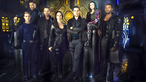 'Dark Matter' recupera el género espacial en la pequeña pantalla. 'Dark Matter' recupera el género espacial en la pequeña pantalla.