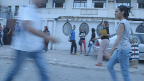 Un momento del rodaje de 'Madres Invisibles'. Un momento del rodaje de 'Madres Invisibles'.