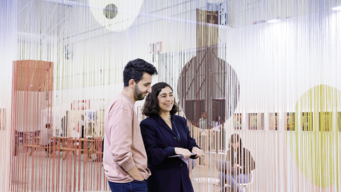 4-10-2023 Imatge d'arxiu d'una de les exposicions del Swab Barcelona 4-10-2023 Imatge d'arxiu d'una de les exposicions del Swab Barcelona