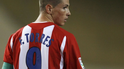 Fernando Torres en su anterior etapa en el Atlético de Madrid. EFE Fernando Torres en su anterior etapa en el Atlético de Madrid. EFE