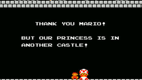 La princesa está en otro castillo La princesa está en otro castillo