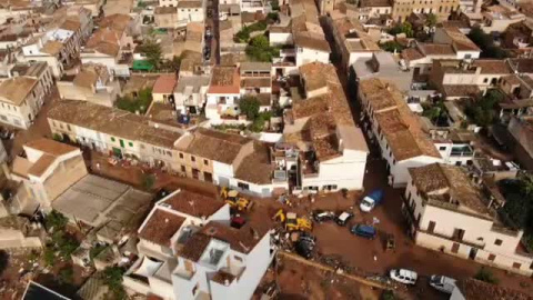 La tragedia en Mallorca, a vista de pÃ¡jaro