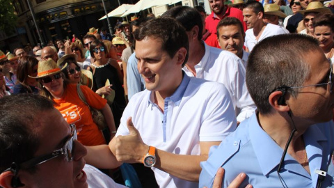 El presidente de Ciudadanos, Albert Rivera, en su internvención en Córdoba. EUROPA PRESS. El presidente de Ciudadanos, Albert Rivera, en su internvención en Córdoba. EUROPA PRESS.