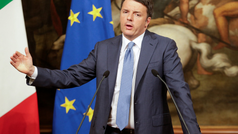 El primer ministro italiano, Matteo Renzi. - REUTERS