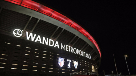 Fachada del estadio Wanda Metropolitano, casa del club Atlético de Madrid. / www.atleticodemadrid.com Fachada del estadio Wanda Metropolitano, casa del club Atlético de Madrid. / www.atleticodemadrid.com