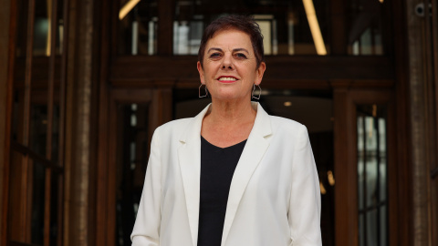 Mertxe Aizpurua (EH Bildu): "En el estado español no puede haber un gobierno de progreso, si no es con las fuerzas plurinacionales" Mertxe Aizpurua (EH Bildu): "En el estado español no puede haber un gobierno de progreso, si no es con las fuerzas plurinacionales"