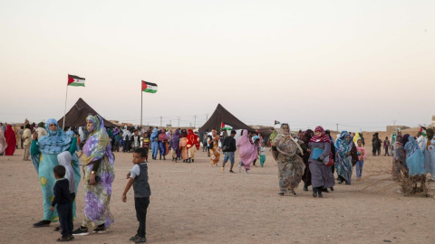 Zona de los campamentos de refugiados de Tindunf, Argelia, donde se celebra el FiSahara 2022. Zona de los campamentos de refugiados de Tindunf, Argelia, donde se celebra el FiSahara 2022.