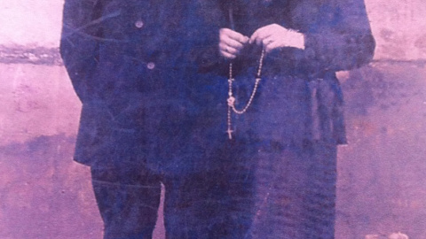 El único recuerdo que Anita guarda del día de su boda con Alfonso Braña. El único recuerdo que Anita guarda del día de su boda con Alfonso Braña.