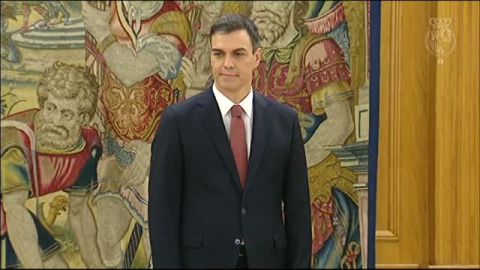Pedro Sánchez promete su cargo como presidente del Gobierno Pedro Sánchez promete su cargo como presidente del Gobierno